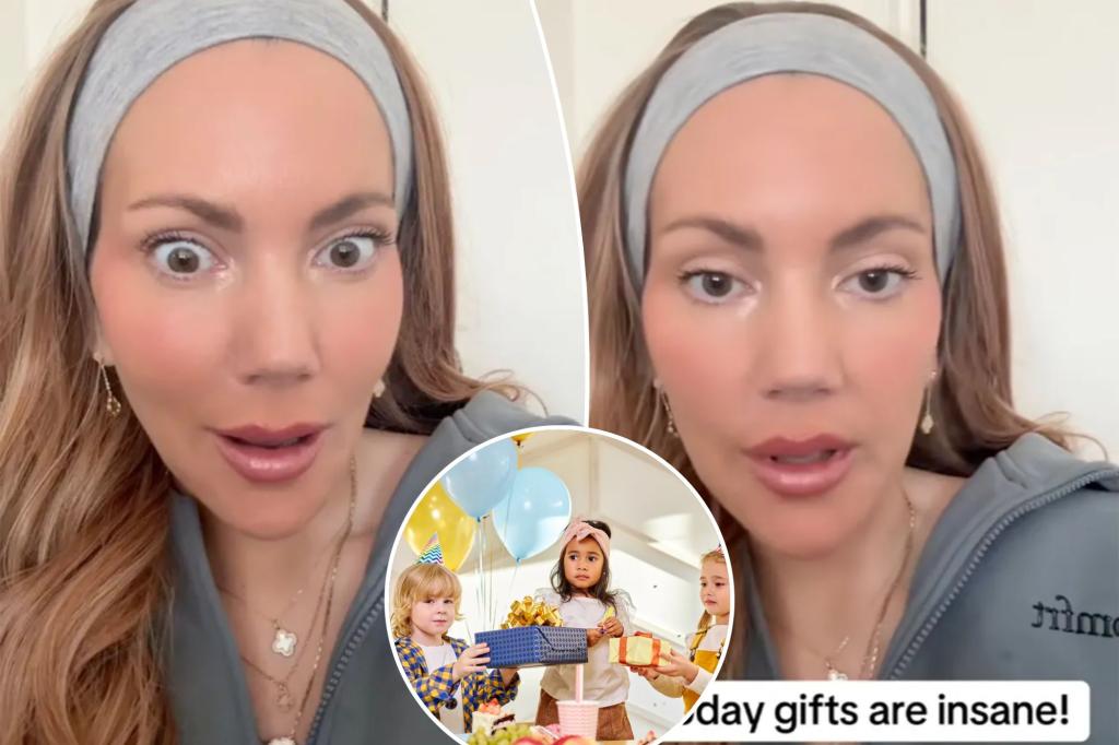 The lit mother shares the crazy list of requests sent before the baby's birthday party: 'Getting out of control'